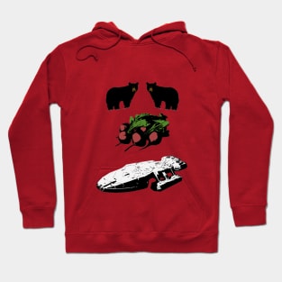 Bears, Beets, Battlestar Galactica Hoodie